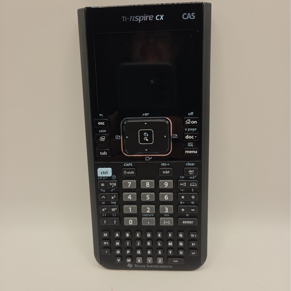 Texas Instruments TI-Nspire CX CAS Graphing Calculator For Parts Only-Untested